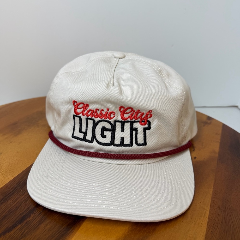 Creature Comforts Brewing Co. Classic City Light Rope Hat NWT, Athens Georgia